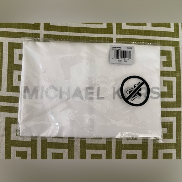 SOLD! 3 PC! Michael Kors Grayson Monogram Chain Satchel & Saffanio Zip Wallet - Picture 10 of 12